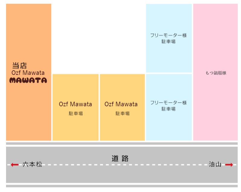 駐車場のご案内